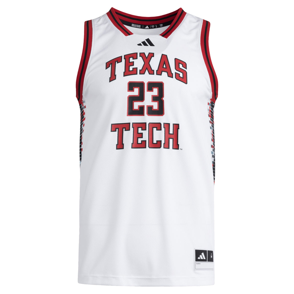#23 Texas Tech Red Raiders Replica Swingman Jersey - White