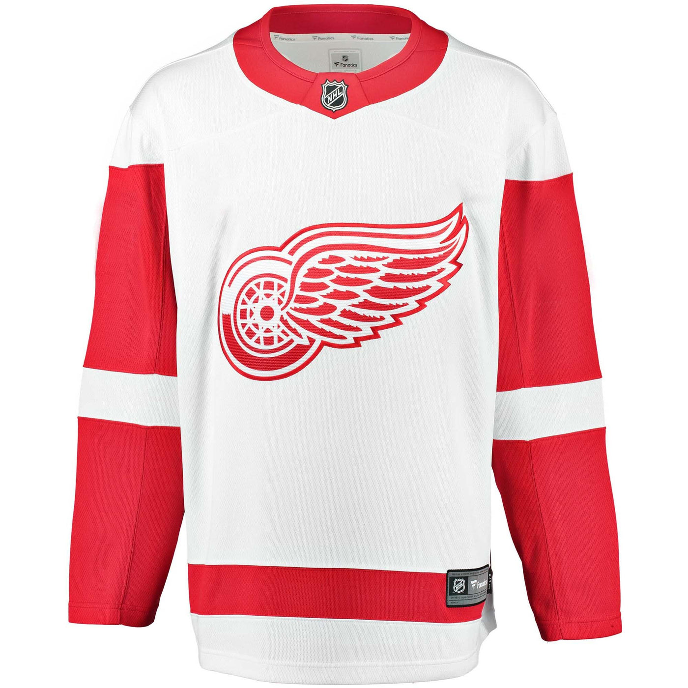 Detroit Red Wings Fanatics White Breakaway Away Jersey