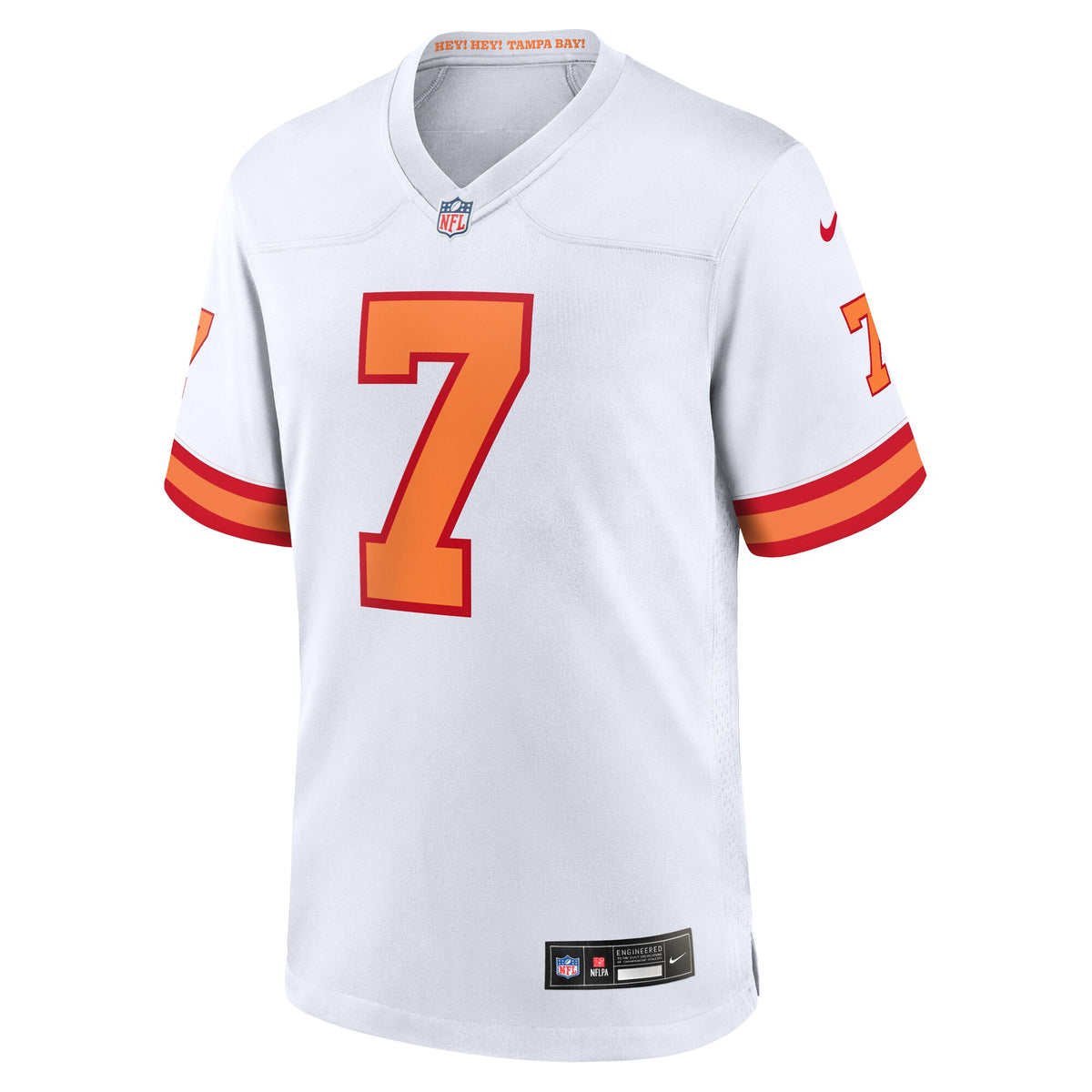 '76 Tampa Bay Buccaneers Bucky Irving White Game Jersey