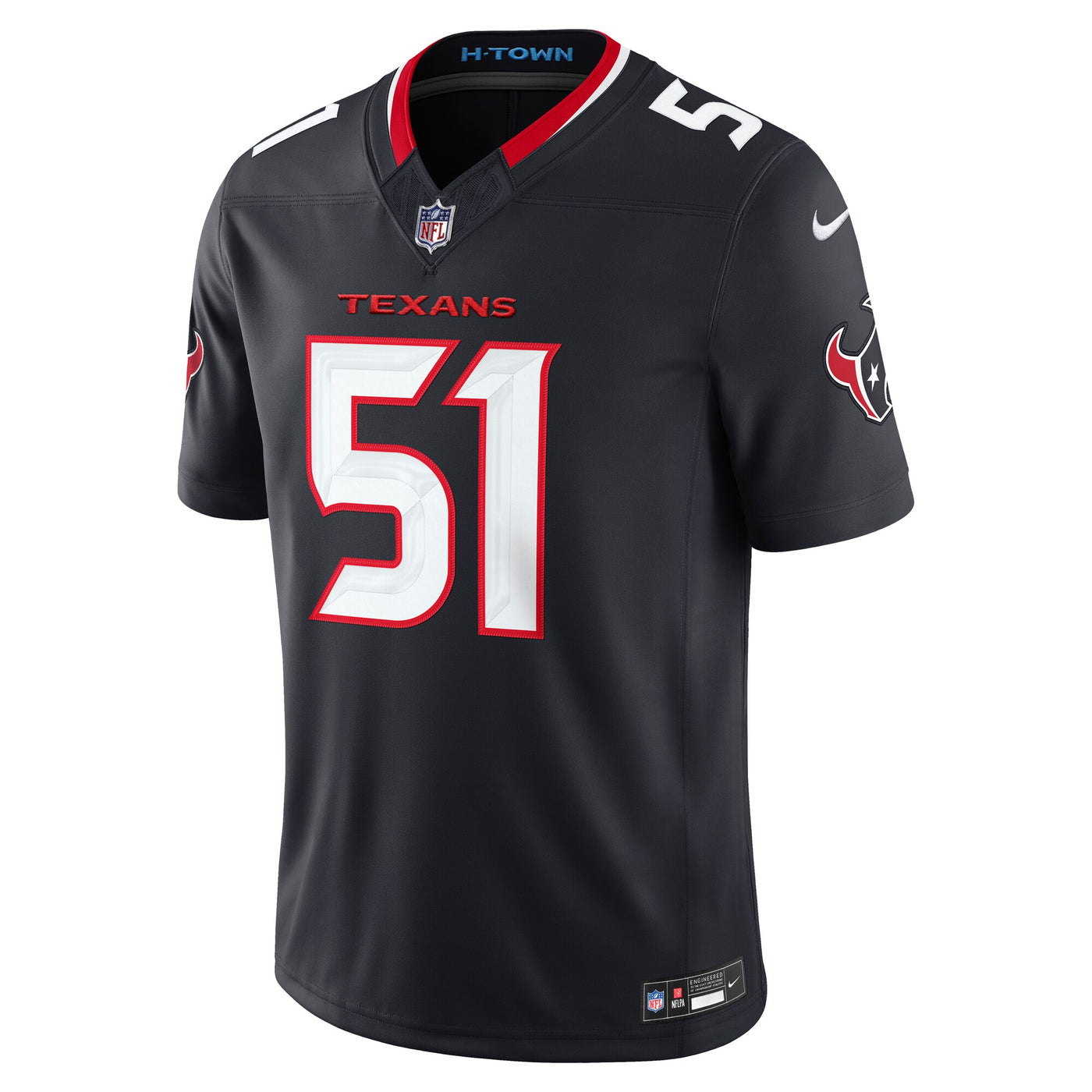 Houston Texans Will Anderson Jr. Nike Navy Team Vapor F.U.S.E. Stitched Limited Jersey