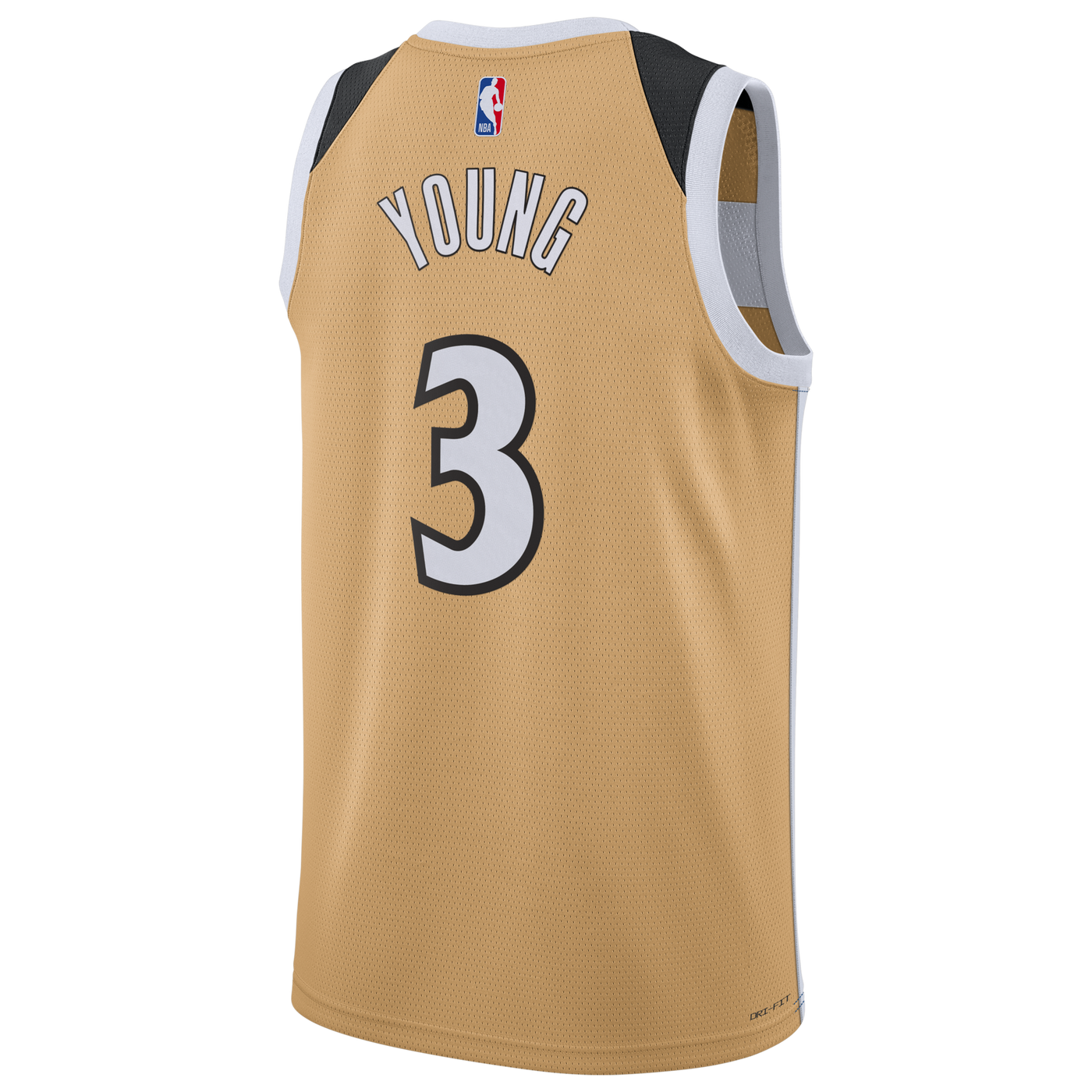 Washington Wizards 2025/26 Nike City Edition Swingman Jersey - Tan - Trae Young