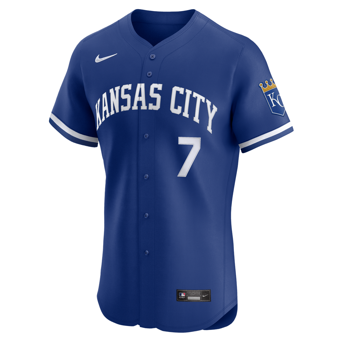 Kansas City Royals Bobby Witt Jr. Royal Alternate 2 Elite Player Jersey