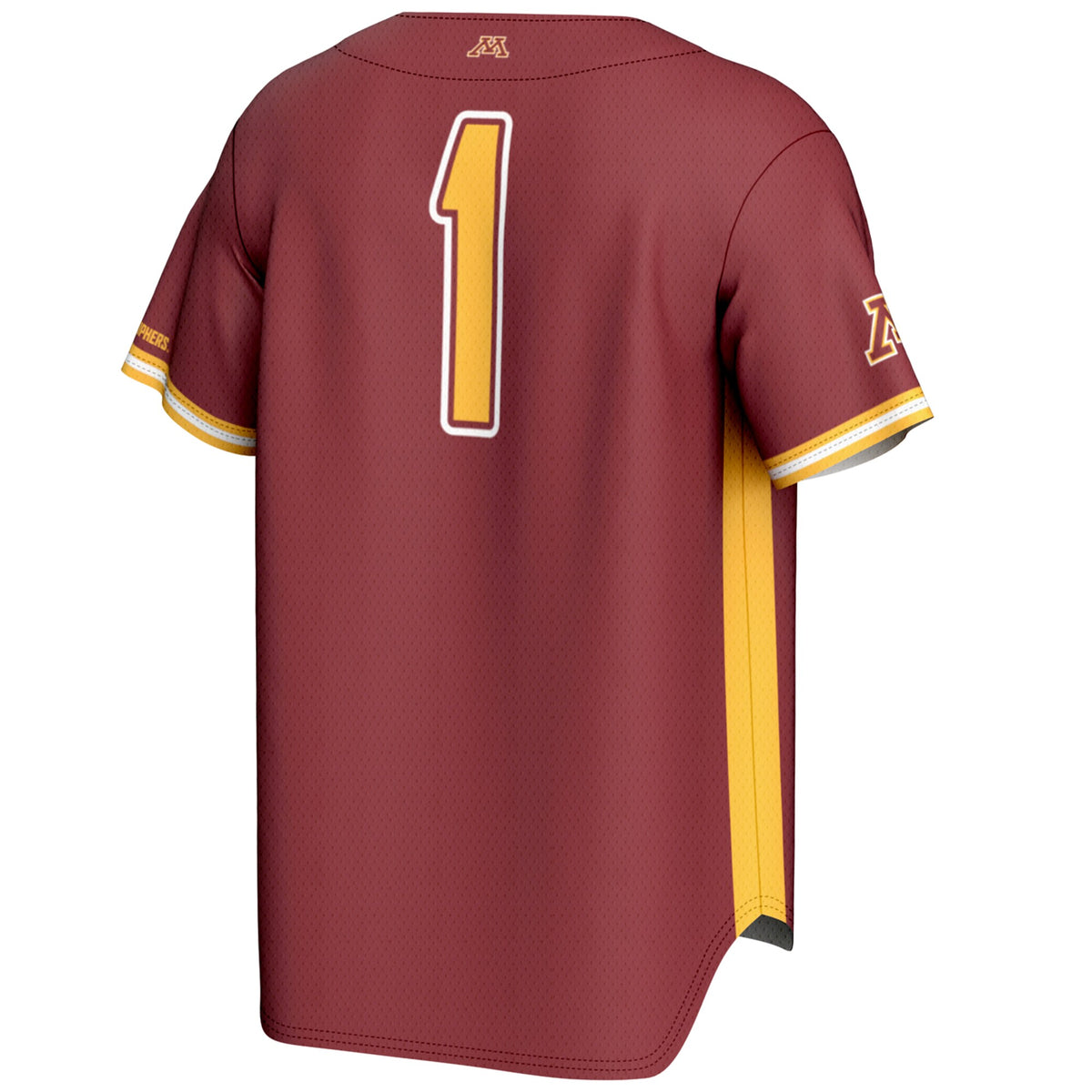 #1 Minnesota Golden Gophers GameDay Greats Lightweight Baseball Jersey - Maroon