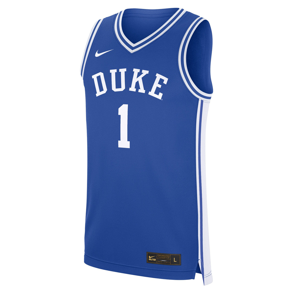 #1 Duke Blue Devils Road Replica Jersey - Royal