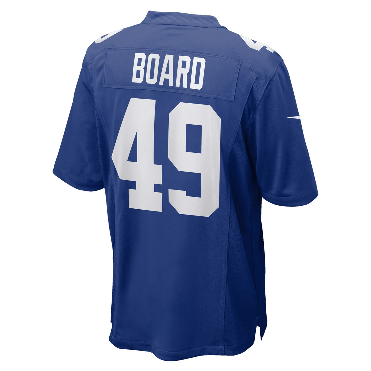 New York Giants Chris Board Royal Team Game Jersey