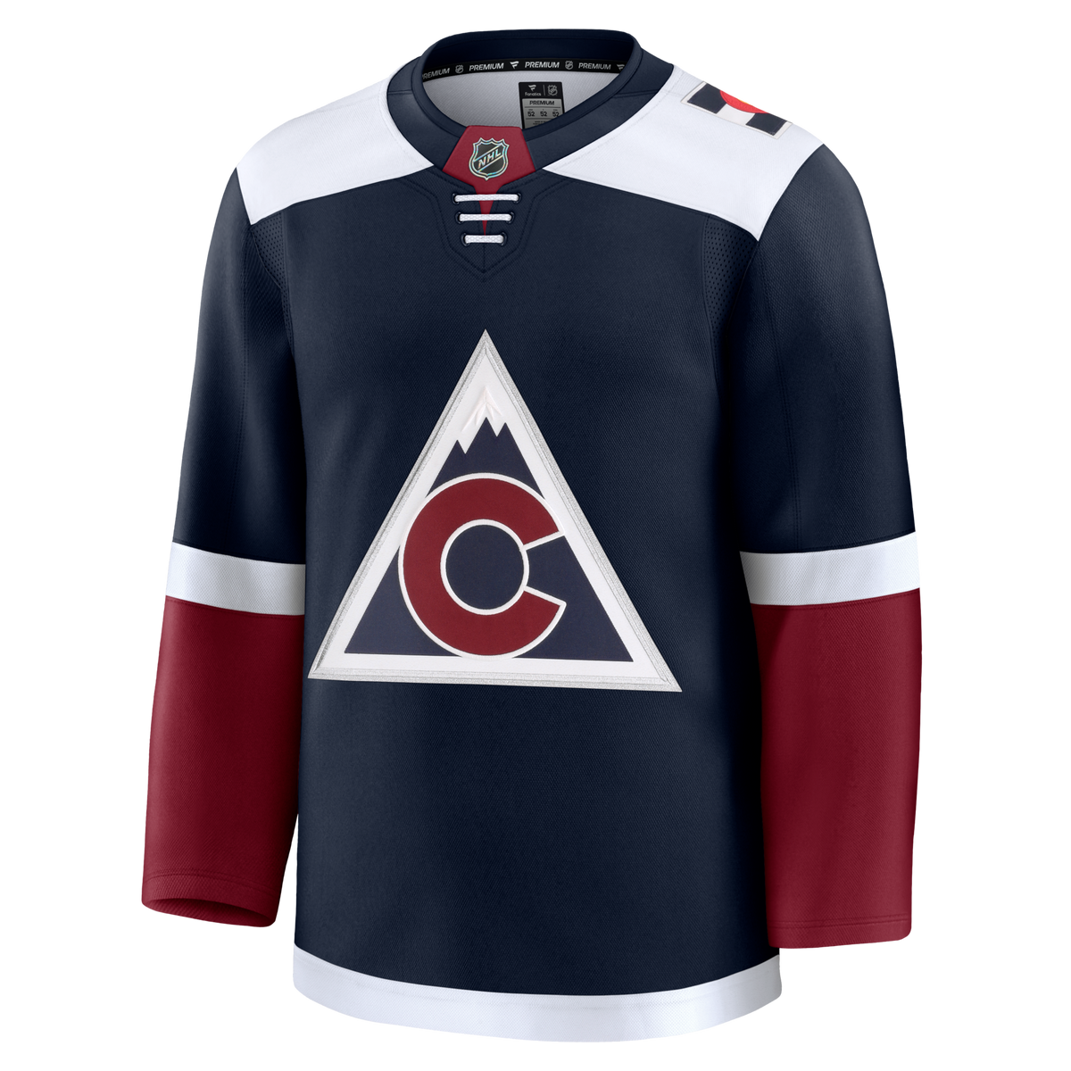 Colorado Avalanche Fanatics Navy Alternate Premium Jersey