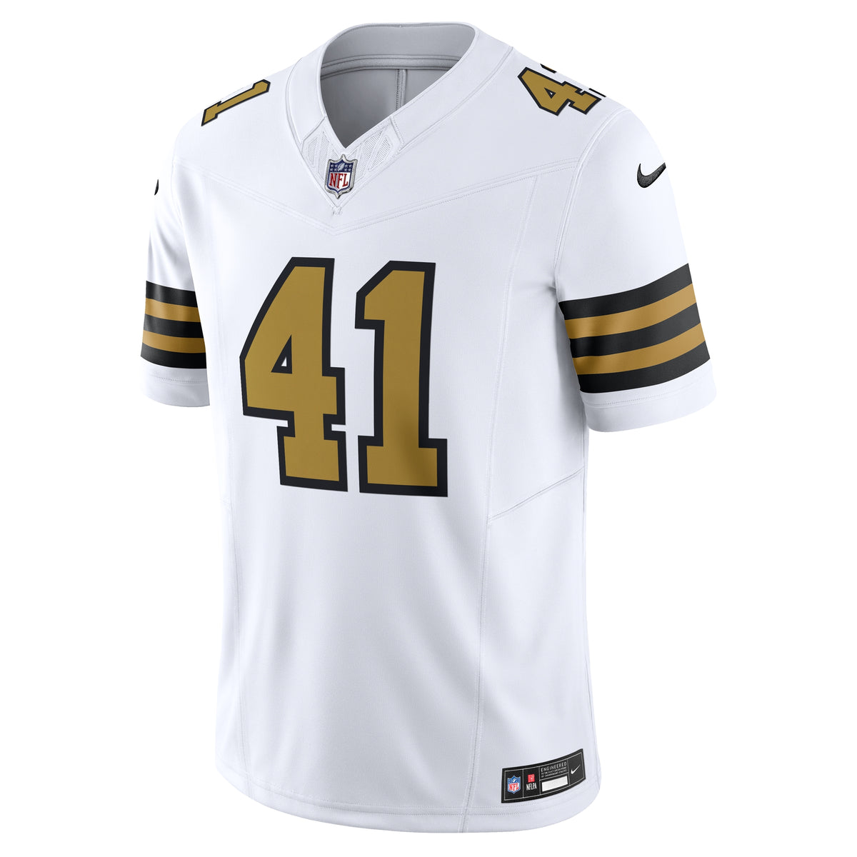 New Orleans Saints Alvin Kamara White Alternate Vapor F.U.S.E. Limited Jersey