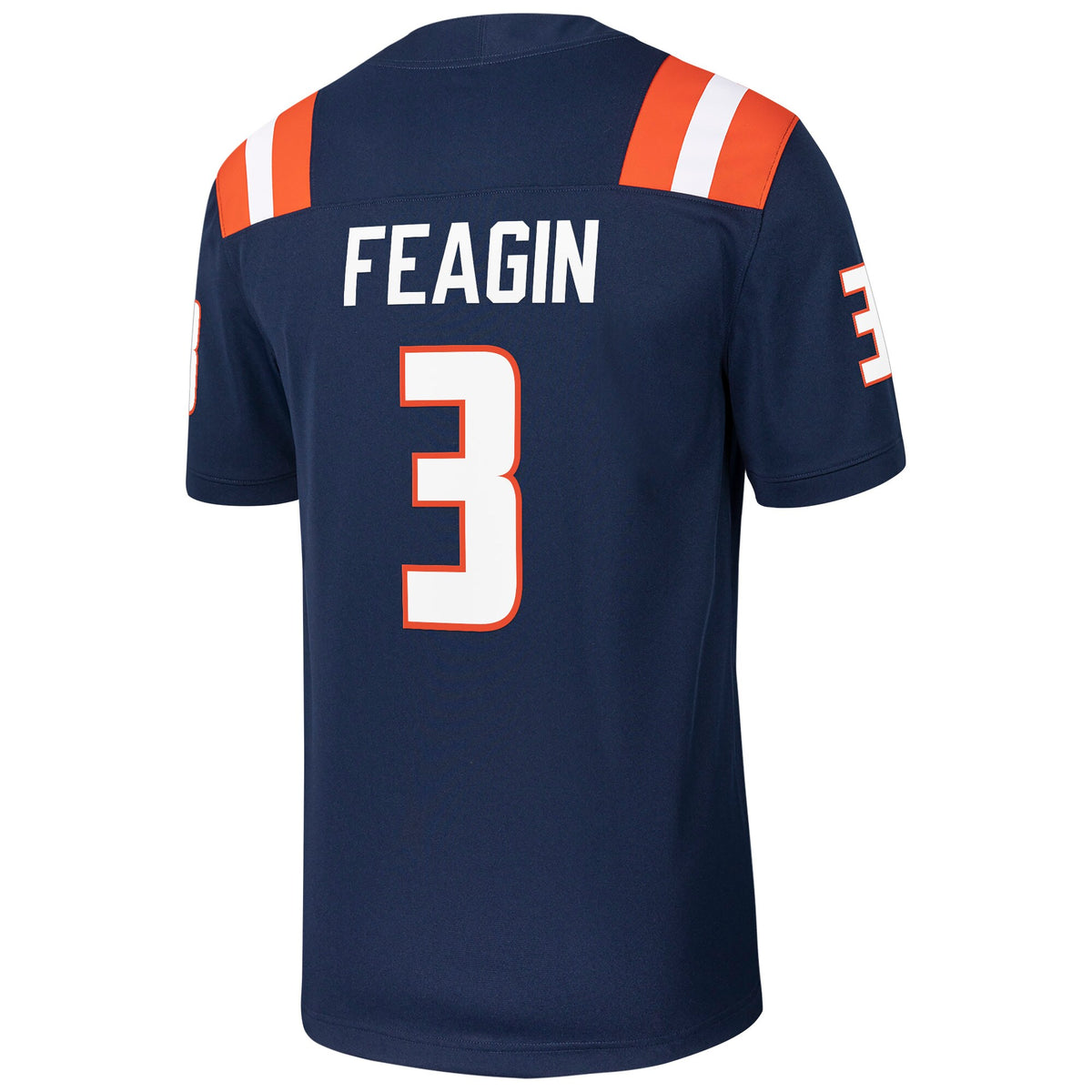 Kaden Feagin Illinois Fighting Illini NIL Football Game Jersey - Navy