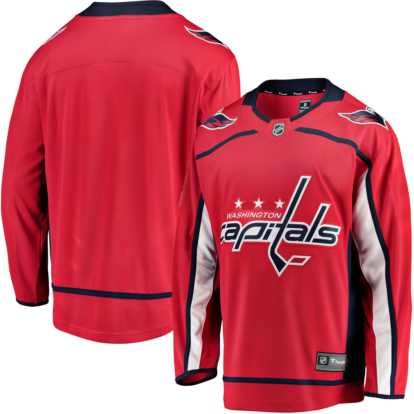 Washington Capitals Fanatics Red Breakaway Home Jersey