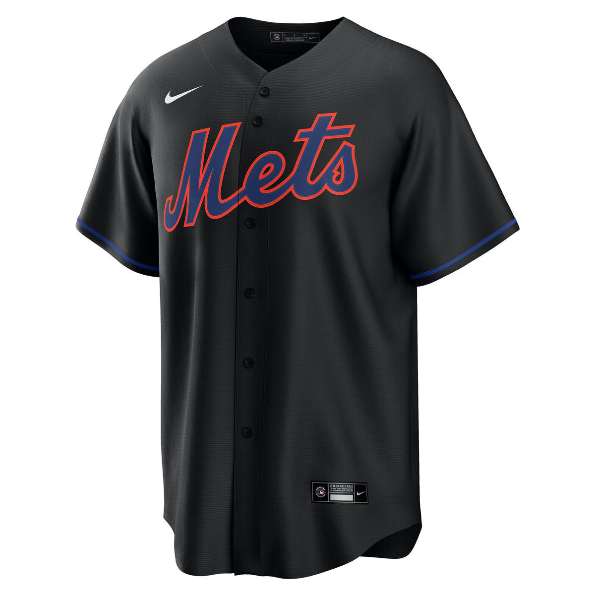 New York Mets Francisco Lindor Black Alternate Replica Jersey