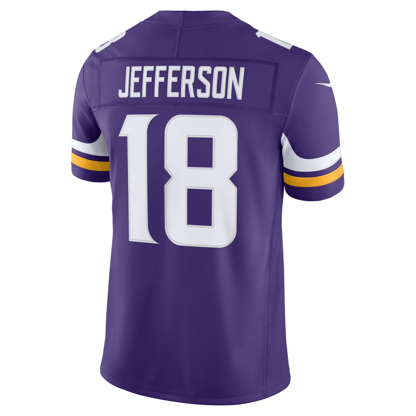 Minnesota Vikings Justin Jefferson Nike Purple Team Vapor F.U.S.E. Stitched Limited Jersey