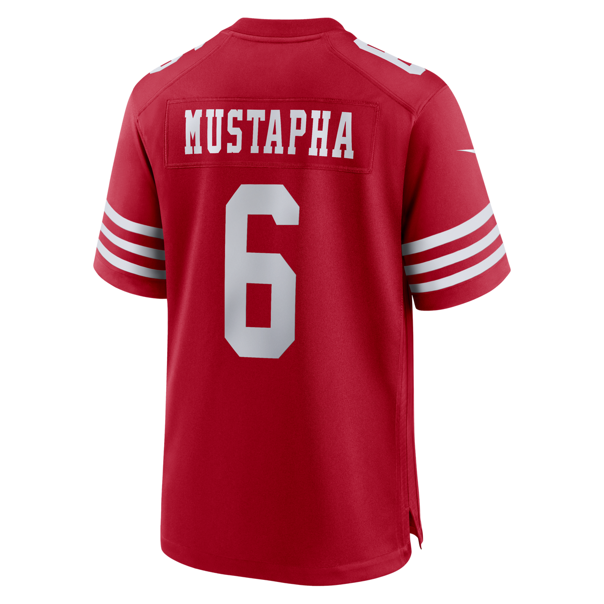 San Francisco 49ers Malik Mustapha Scarlet Game Jersey