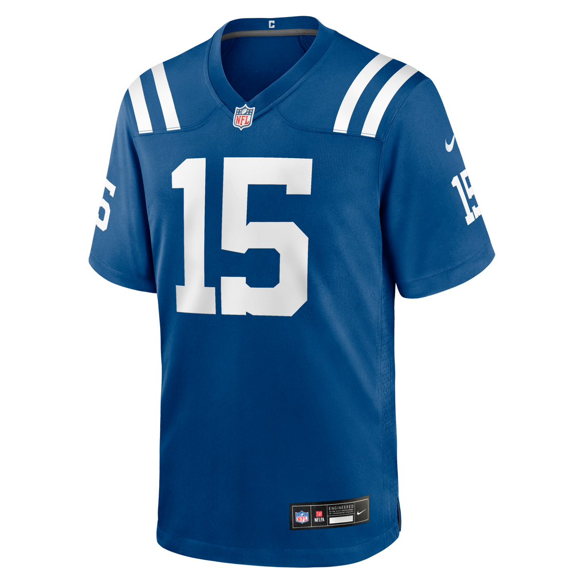 Indianapolis Colts Riley Leonard Royal Team Game Jersey