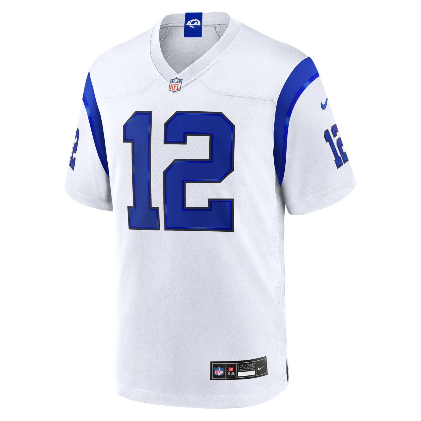 Los Angeles Rams Puka Nacua Nike Fearsome White Game Jersey