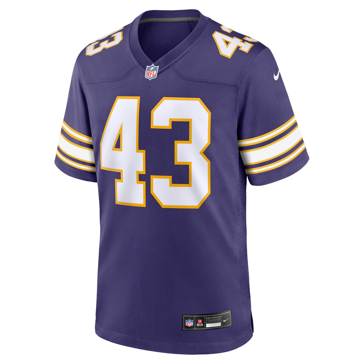 Minnesota Vikings Andrew Van Ginkel Purple Alternate Game Jersey