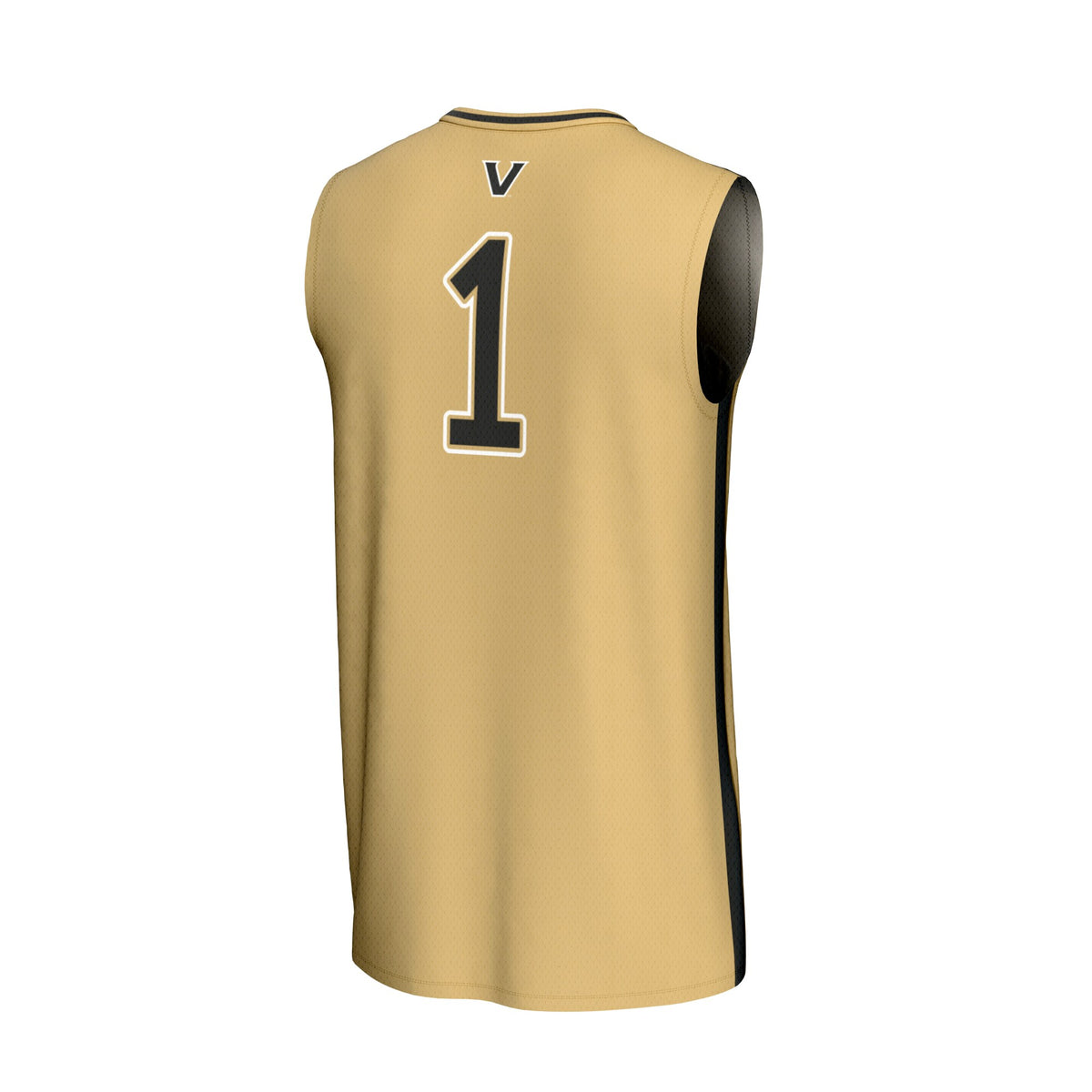 #1 Vanderbilt Commodores GameDay Greats Lightweight Collegiate Basketball Fashion Jersey - Gold