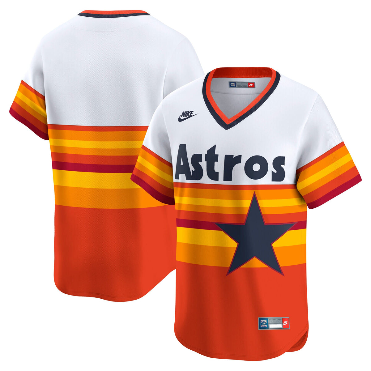 Houston Astros White Cooperstown Collection Limited Jersey