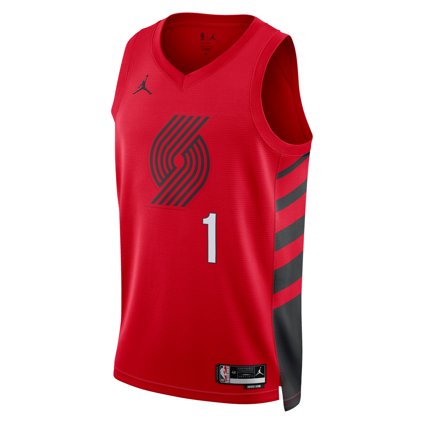 Portland Trail Blazers Jordan Brand Statement Edition Swingman Jersey - Red - Ja Morant