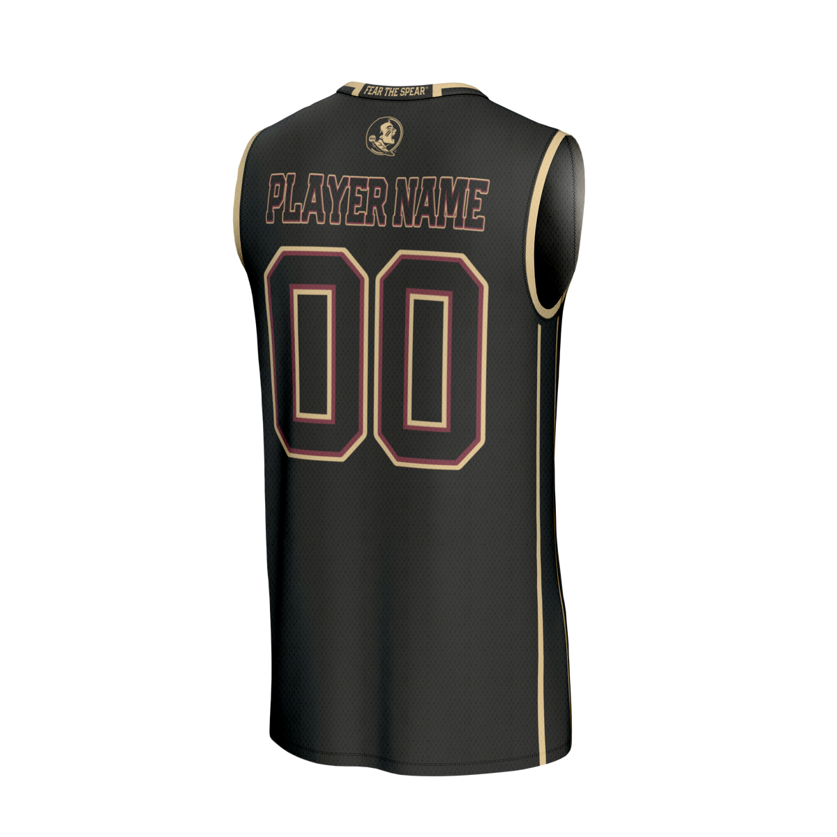Florida State Seminoles GameDay Greats Lightweight Collegiate Basketball NIL Pick-A-Player Fashion Jersey - Black