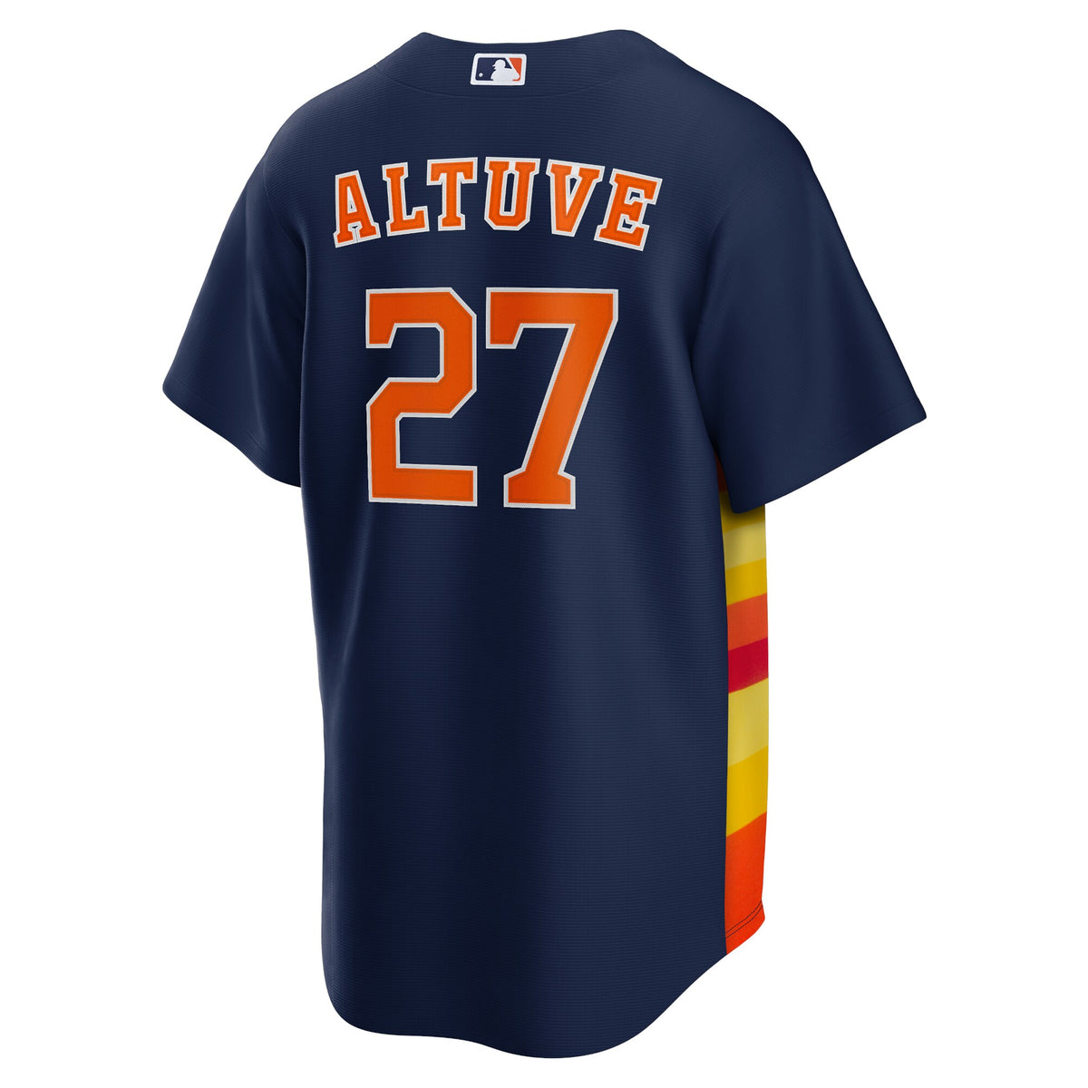 Houston Astros Jose Altuve Navy Alternate 2 Replica Jersey