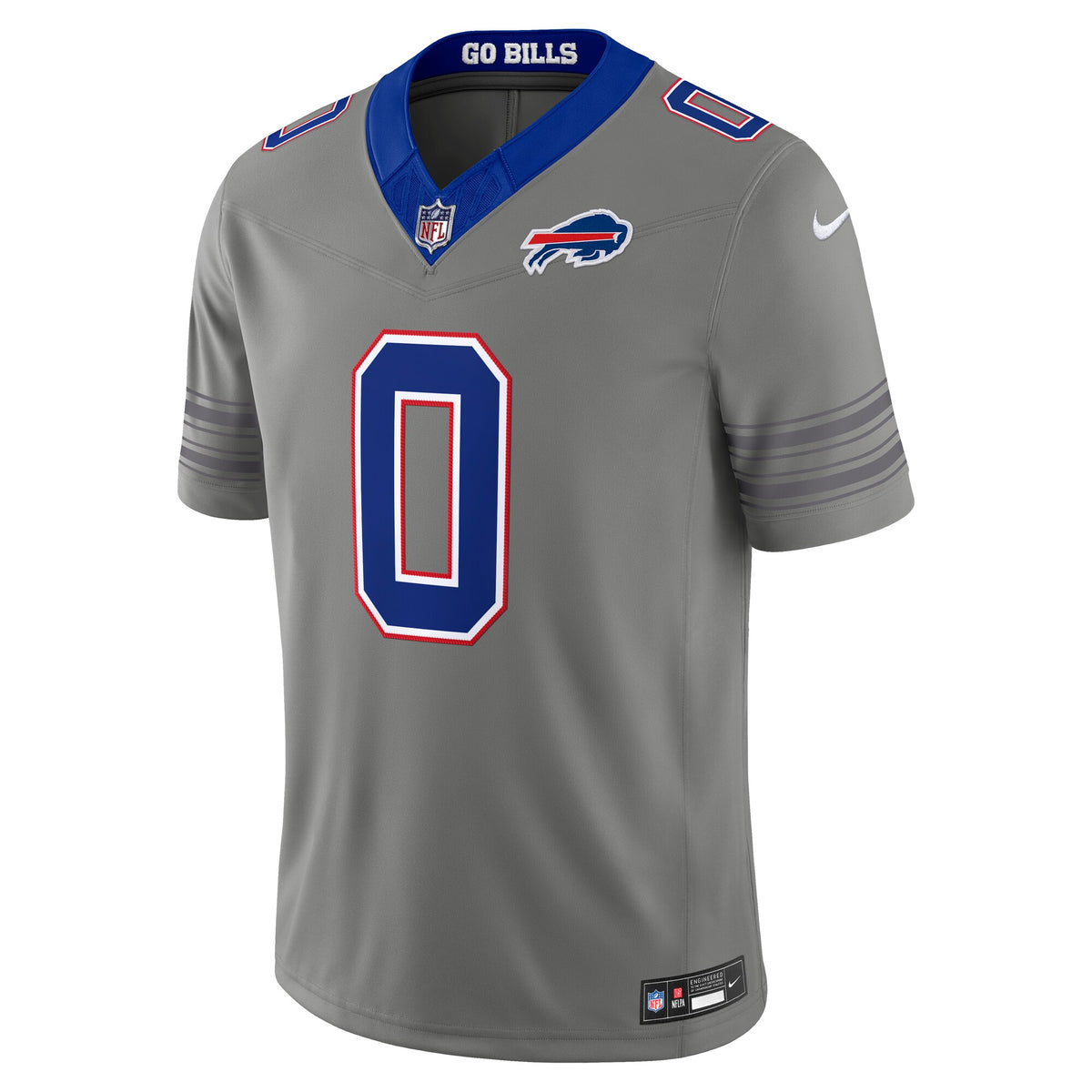 Buffalo Bills Keon Coleman Gray Nickel City Vapor F.U.S.E. Stitched Limited Jersey