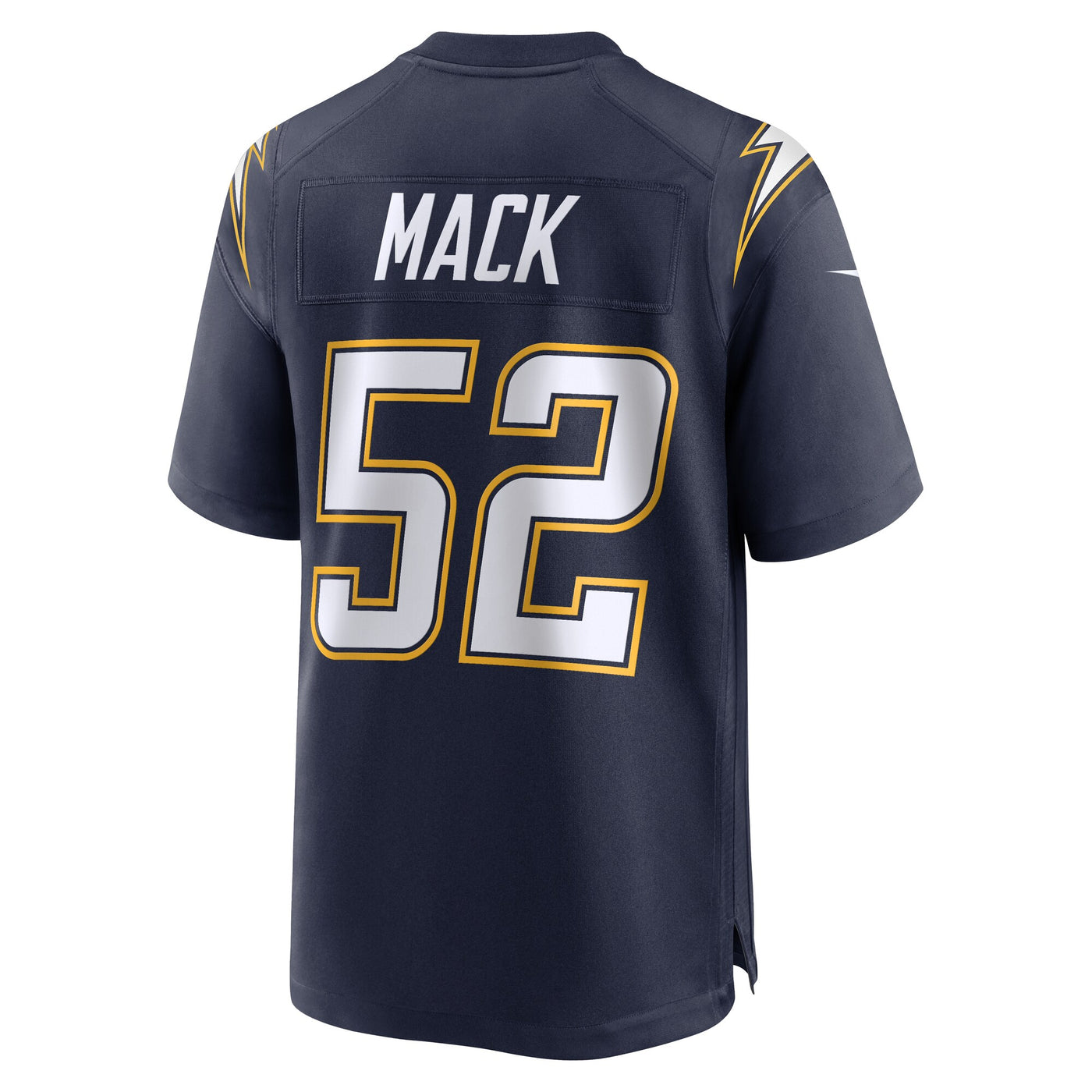 Los Angeles Chargers Khalil Mack Nike Navy Alternate Super Chargers Game Player Jersey