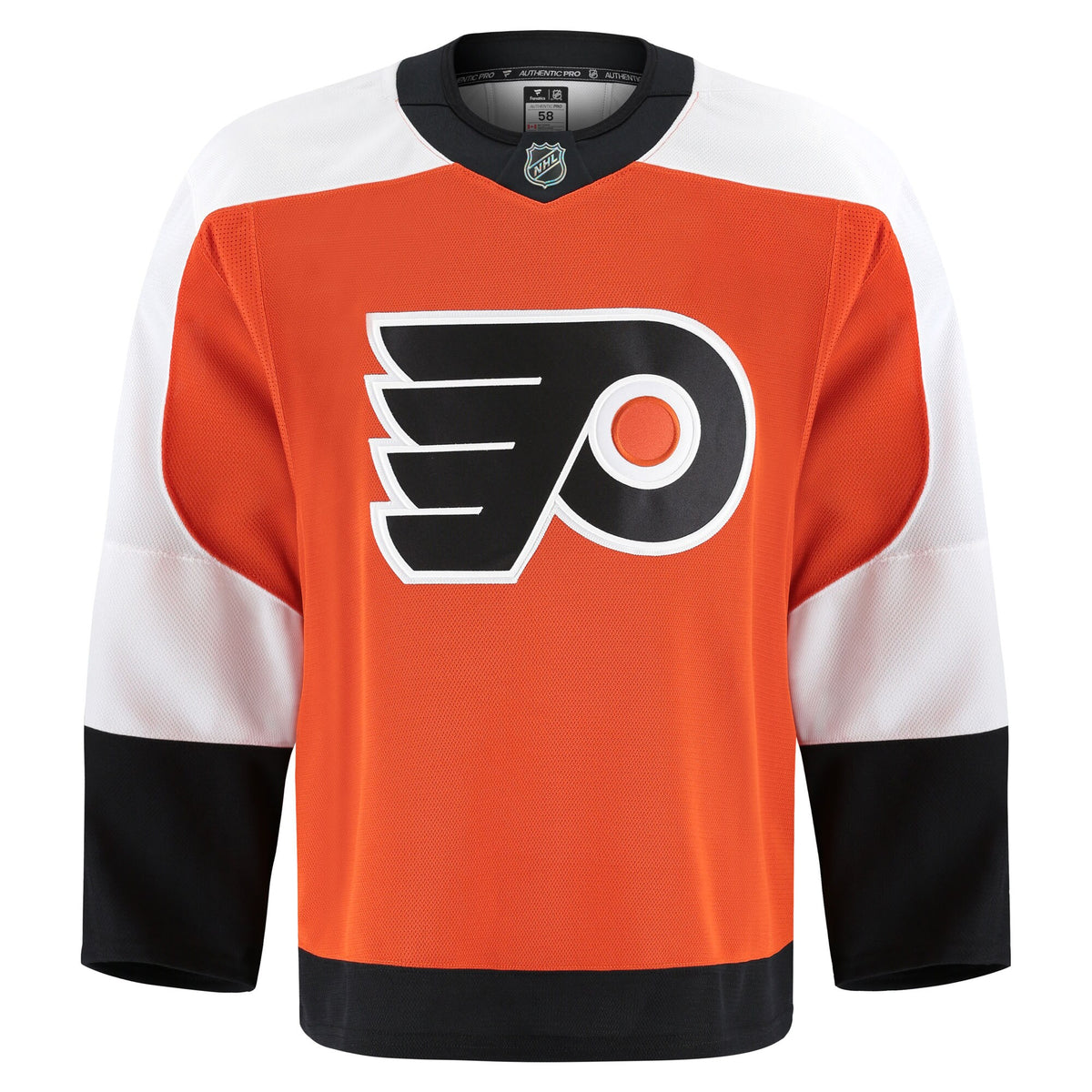 Philadelphia Flyers Fanatics Orange Home Authentic Pro Jersey