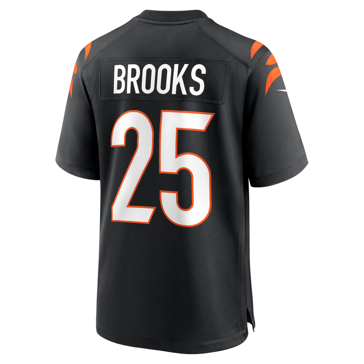 Cincinnati Bengals Tahj Brooks Black Team Game Jersey