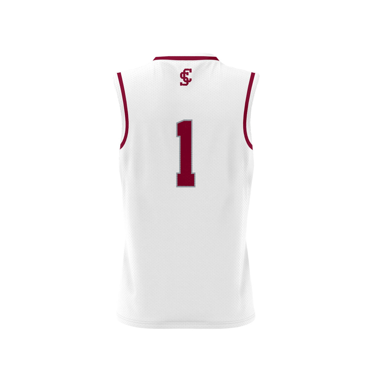 #1 Santa Clara Broncos GameDay Greats Lightweight Collegiate Basketball Fashion Jersey - White