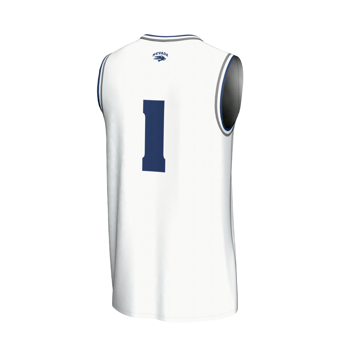 #1 Nevada Wolf Pack GameDay Greats Lightweight Basketball Fashion Jersey - White