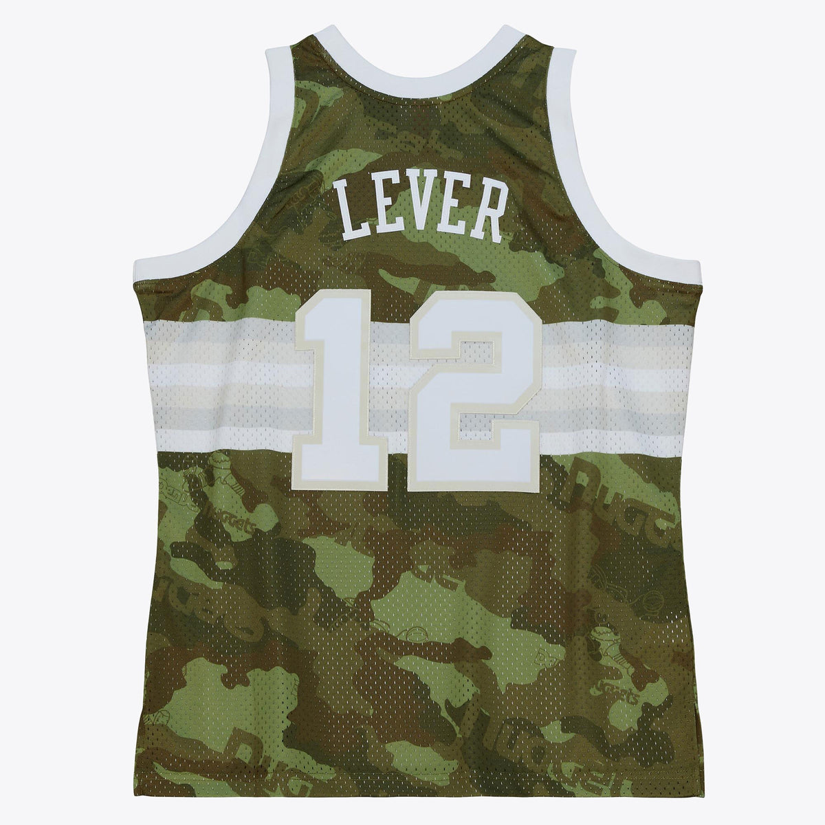 Denver Nuggets Mitchell & Ness 1987 Ghost Camo Swingman Jersey Lafayette "Fat" Lever - Green