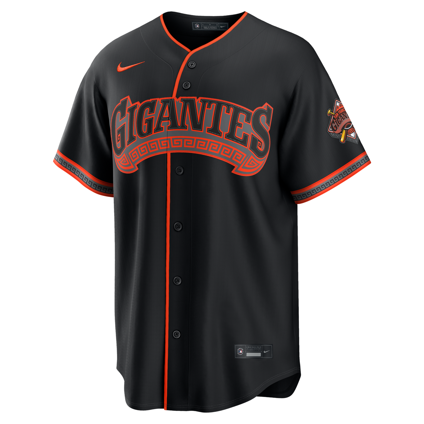 San Francisco Giants Rafael Devers Nike Black Alternate Stadium Jersey