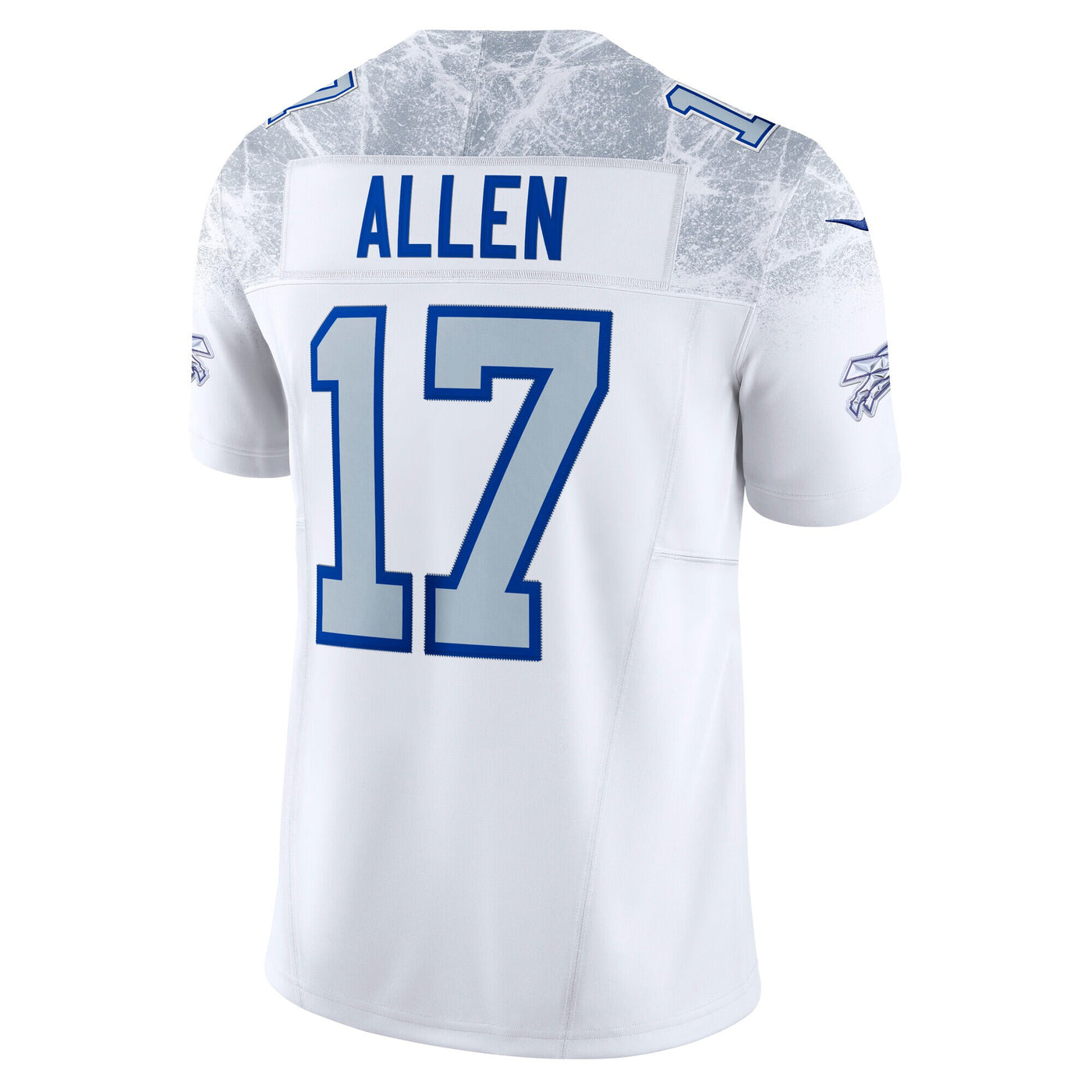 Buffalo Bills Josh Allen Nike White 2025 Rivalries Collection Stitched Limited Jersey