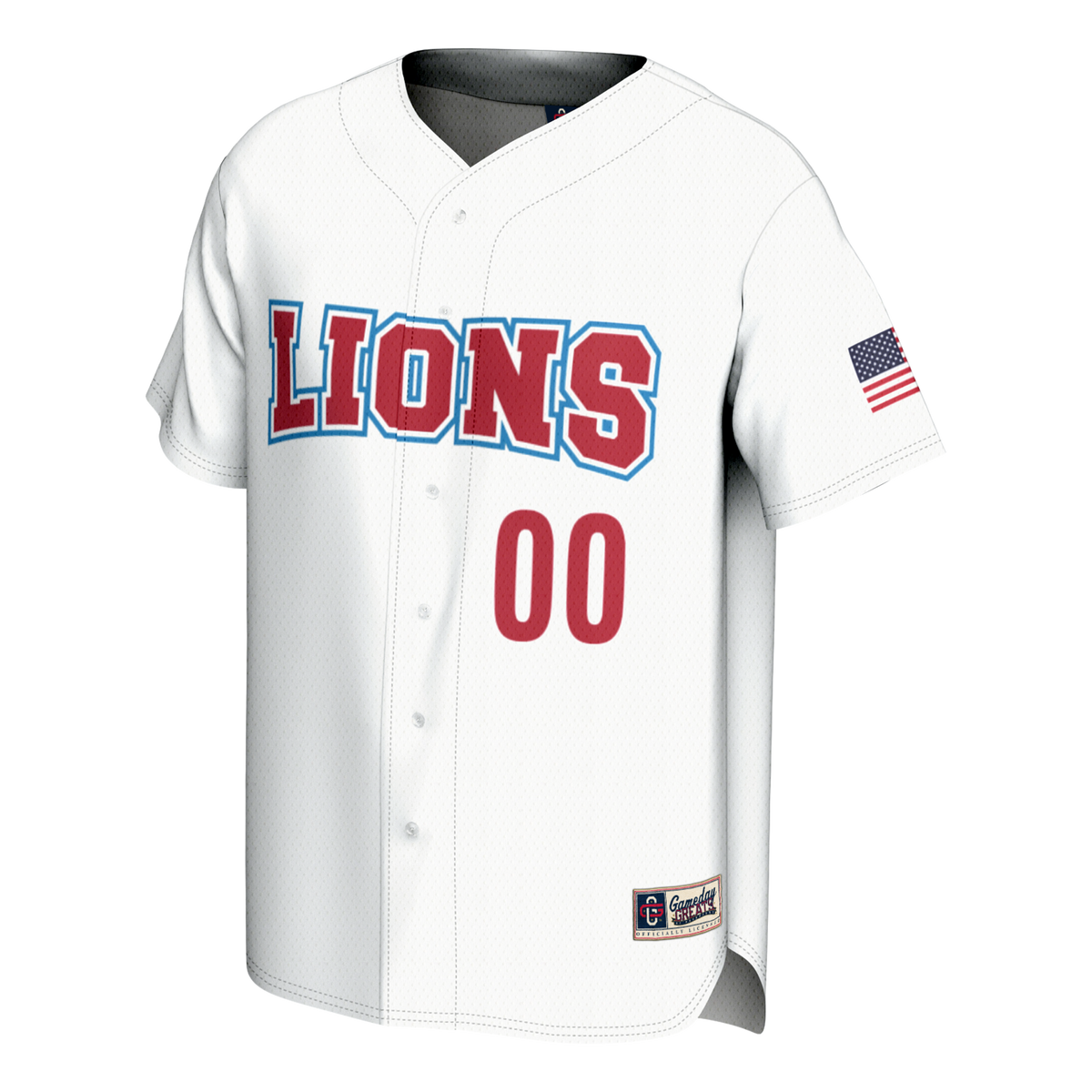 Loyola Marymount Lions GameDay Greats NIL Pick-A-Player Lightweight Baseball Jersey - White