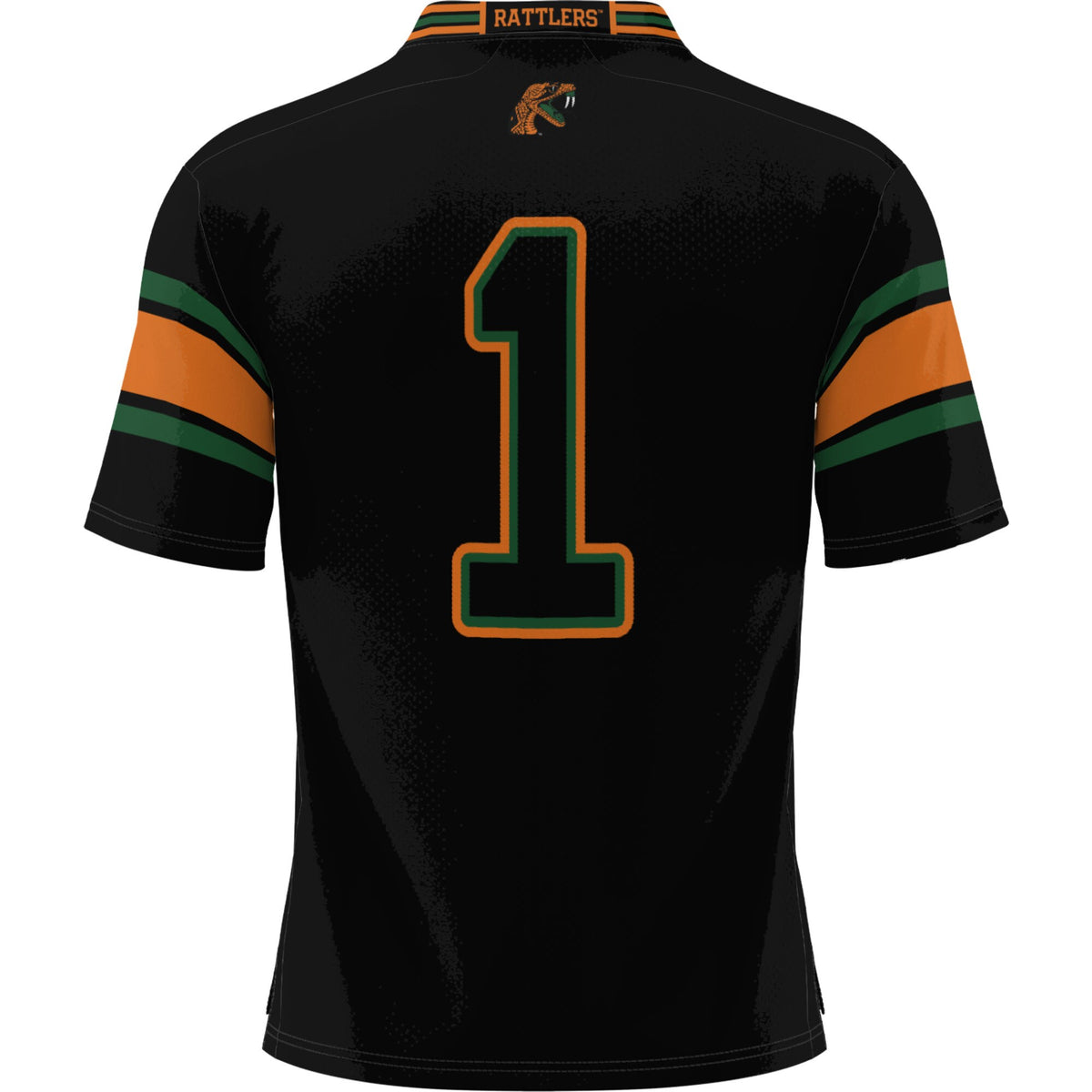 #1 Florida A&M Rattlers GameDay Greats Football Jersey - Black