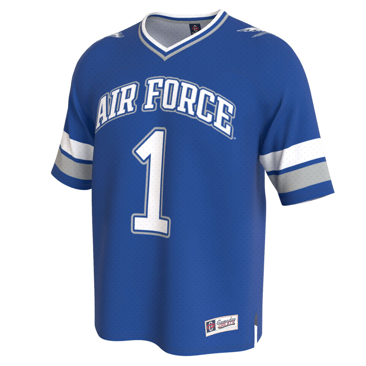 Air Force Falcons GameDay Greats Lightweight Collegiate Football Fashion Jersey - Royal