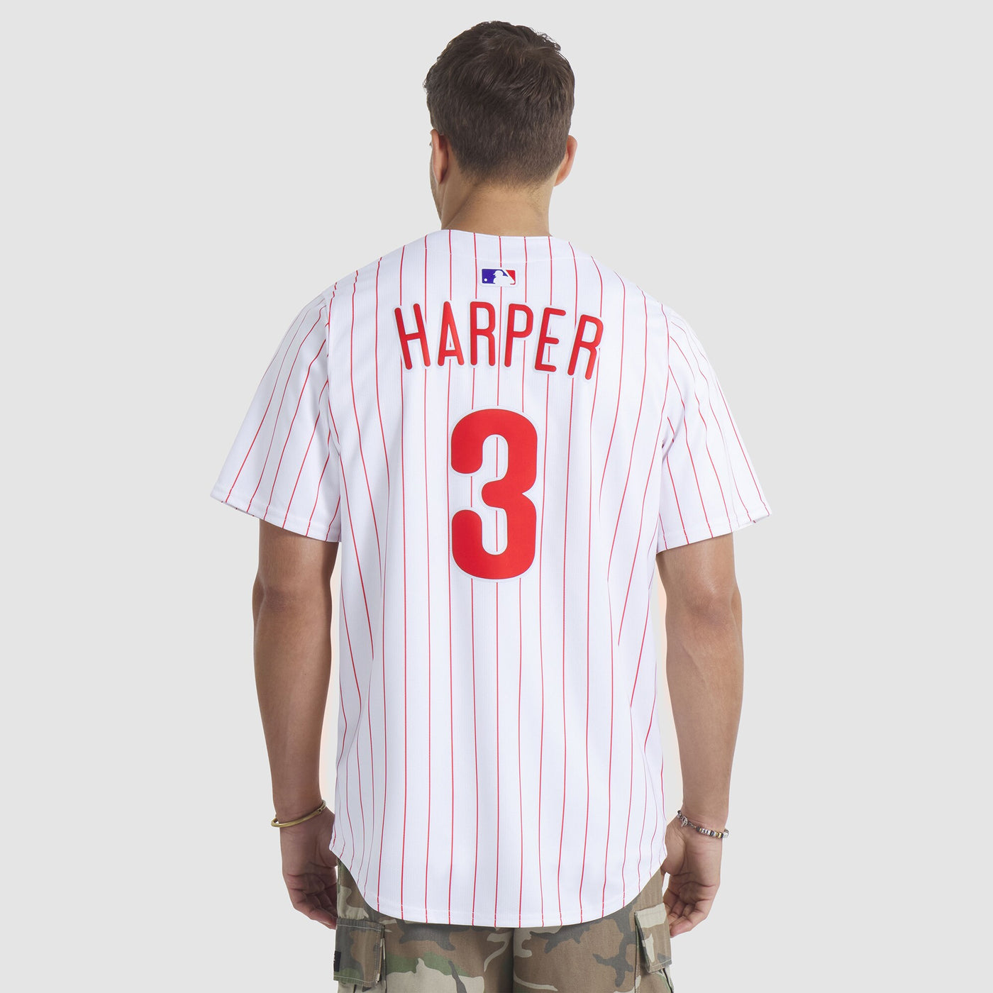 Philadelphia Phillies Bryce Harper Nike White Home Limited Player Jersey