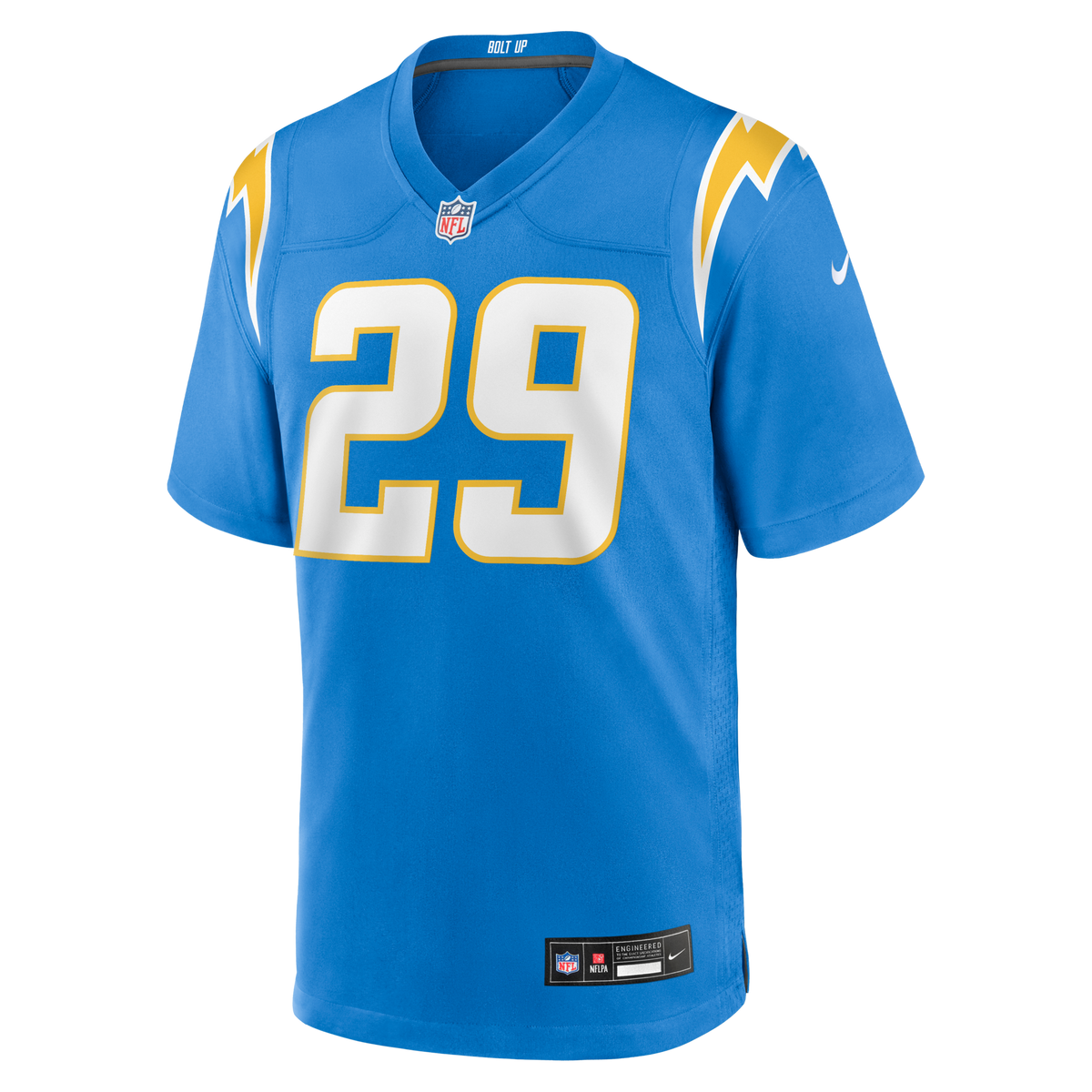Los Angeles Chargers Tarheeb Still Powder Blue Team Game Jersey
