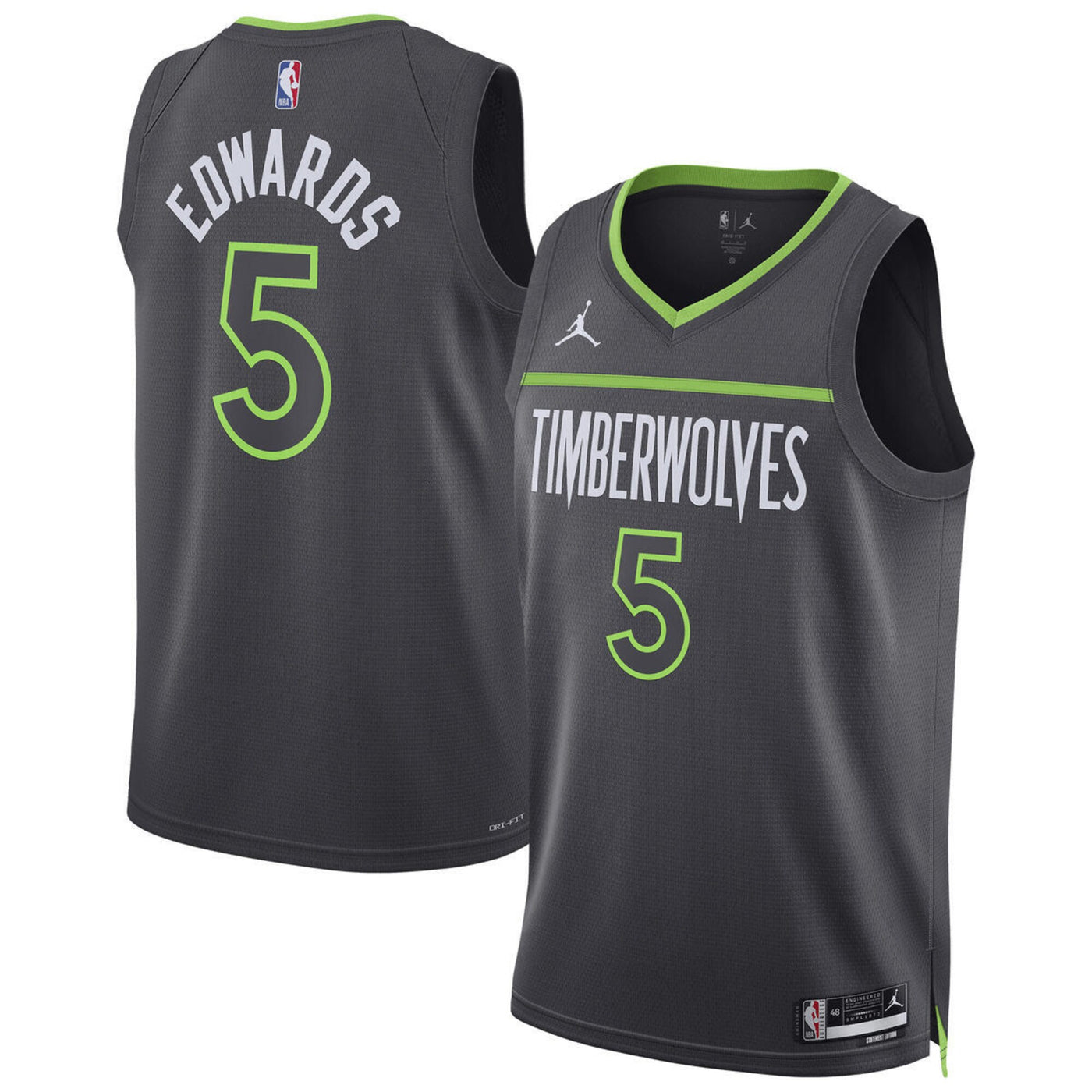 Minnesota Timberwolves Jordan Statement Swingman Jersey - Edwards