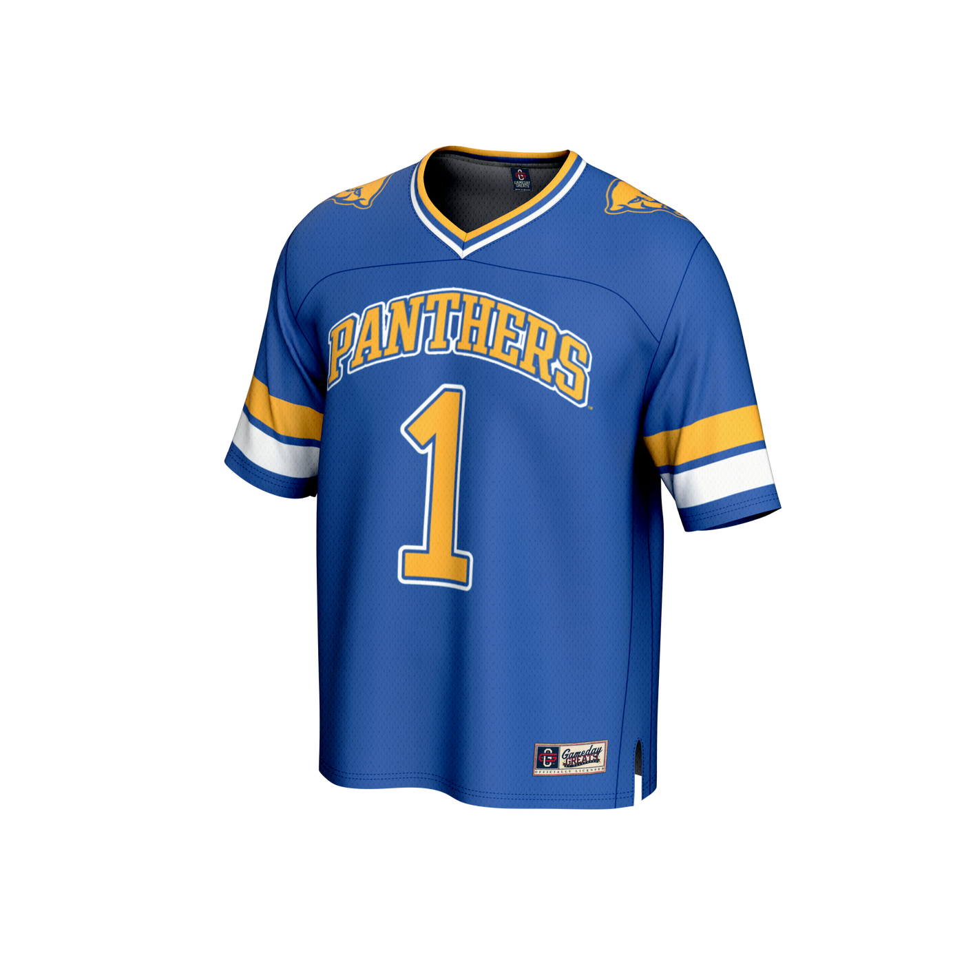 GameDay Greats #1 Royal Pitt Panthers Lightweight Collegiate Football Fashion Jersey