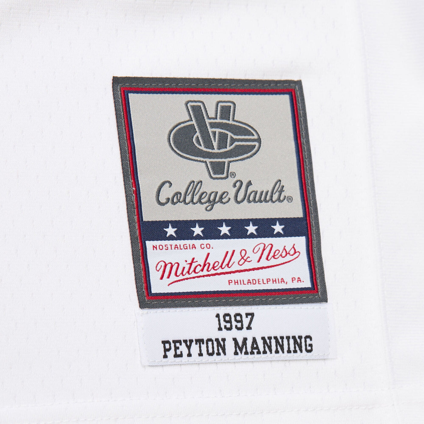 Mitchell & Ness Peyton Manning White Tennessee Volunteers 1997 Legacy Replica Jersey