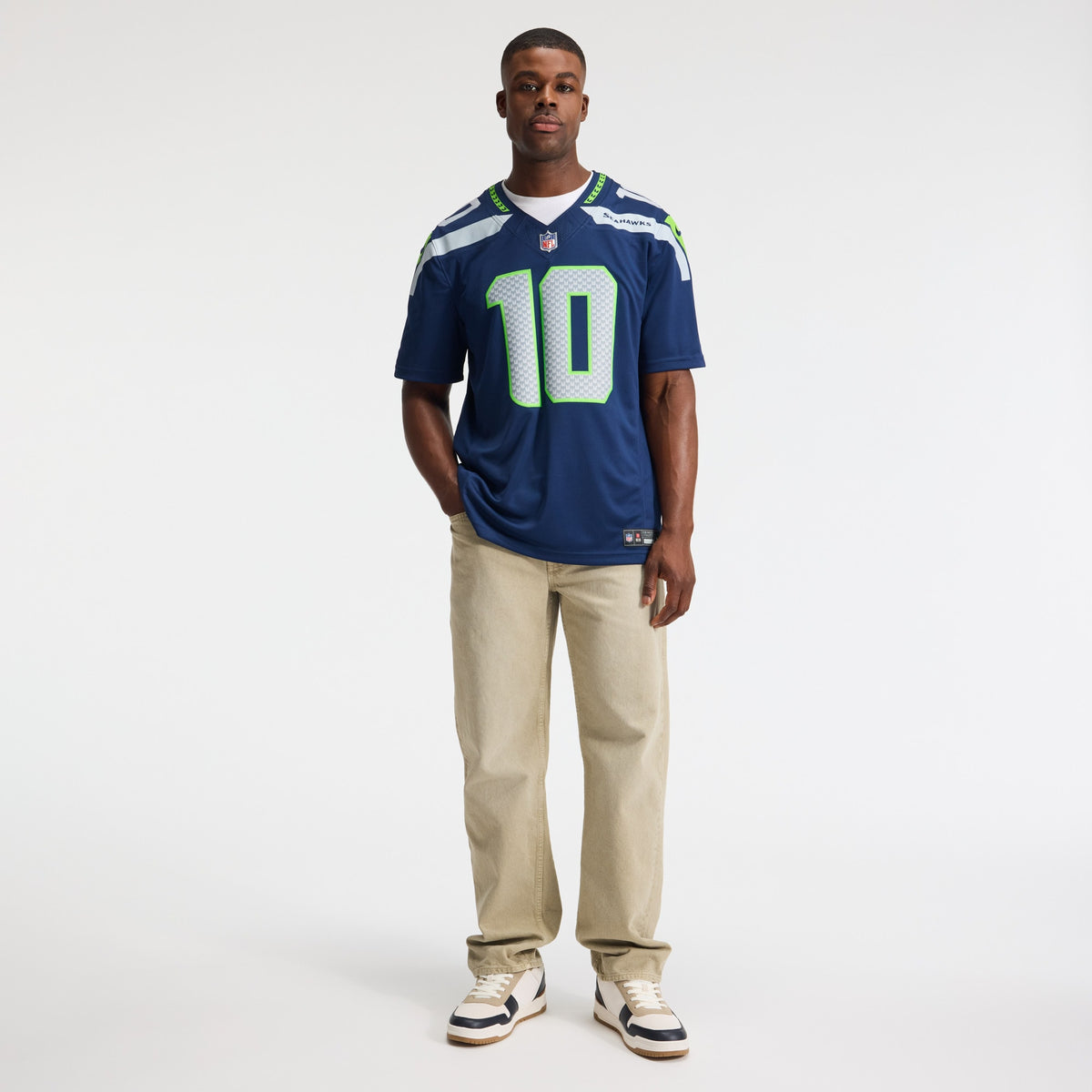 Seattle Seahawks Cooper Kupp College Navy Team Vapor F.U.S.E. Stitched Limited Jersey