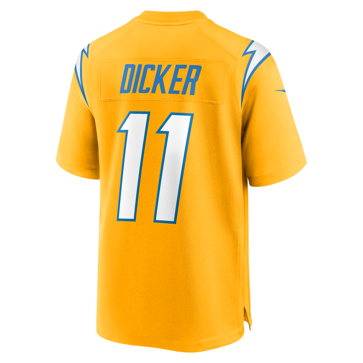 Los Angeles Chargers Cameron Dicker Gold Alternate Game Jersey