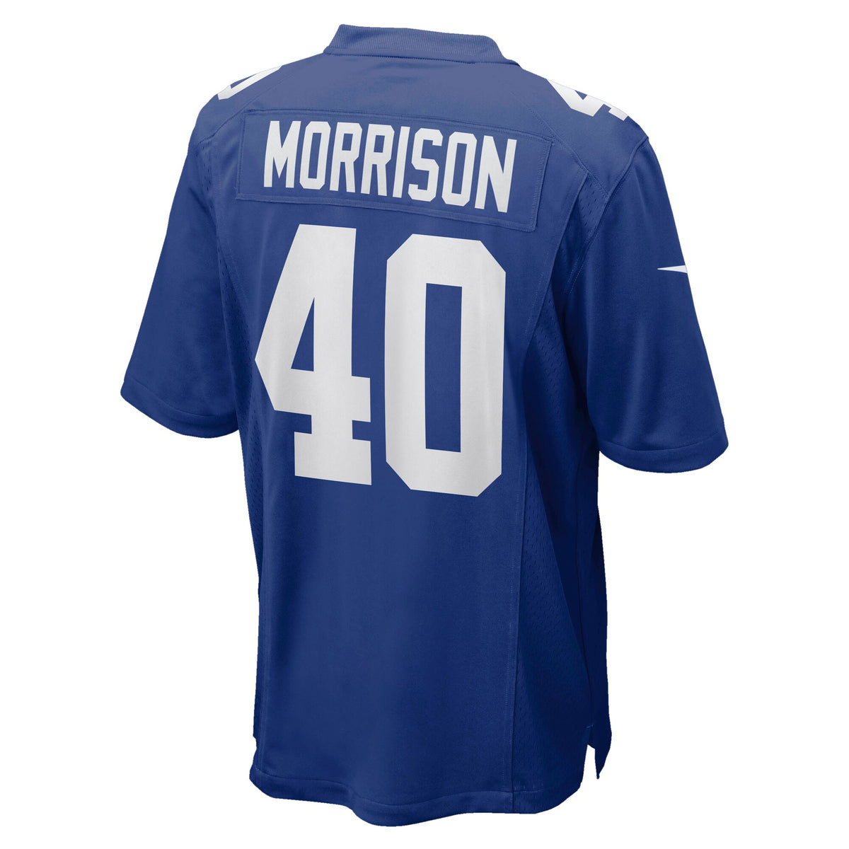 New York Giants Joe Morrison Royal Retired Player Jersey