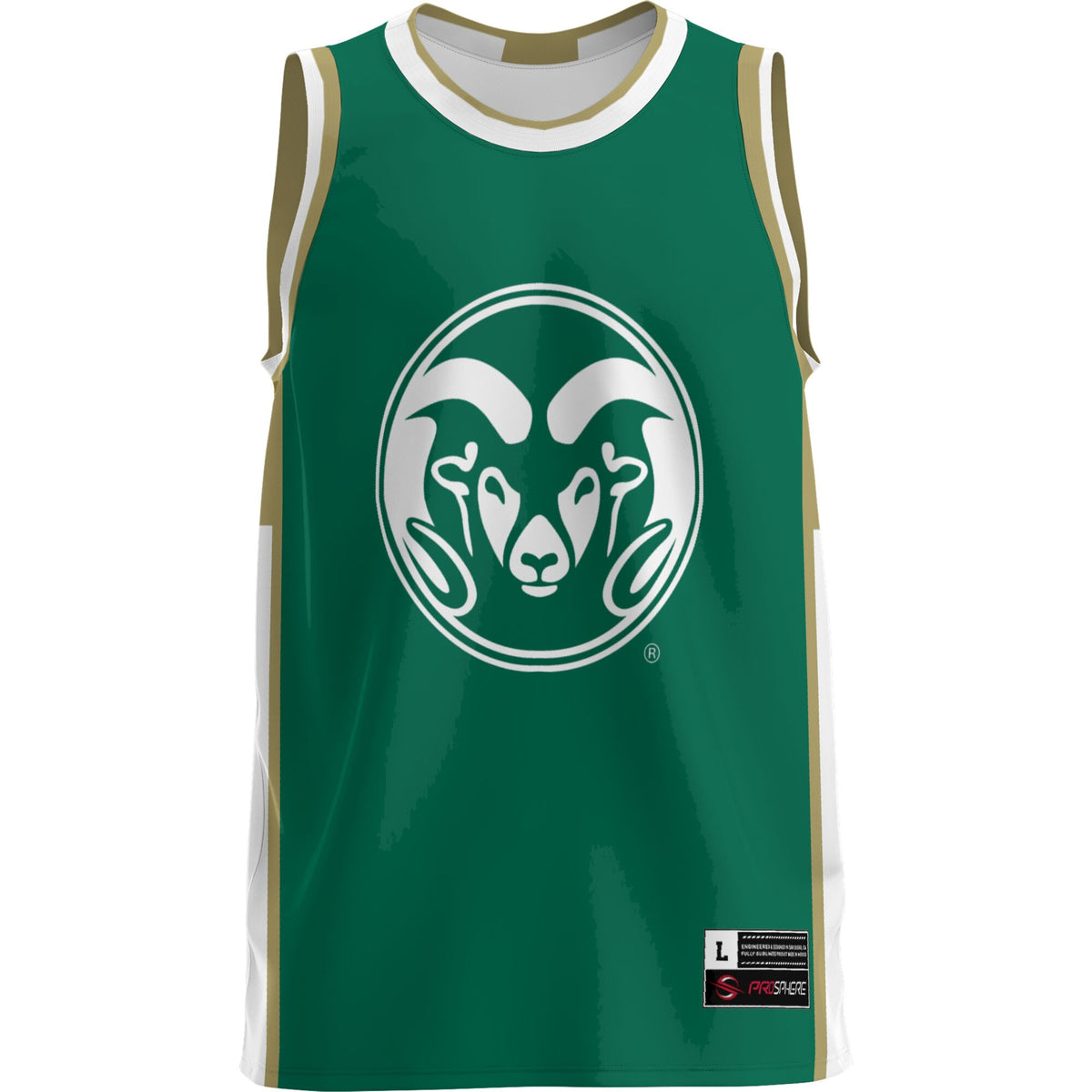 Colorado State Rams GameDay Greats Lightweight Basketball Jersey - Green