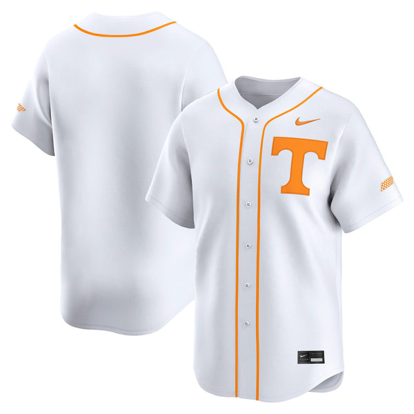 Nike White Tennessee Volunteers Baseball Limited Jersey