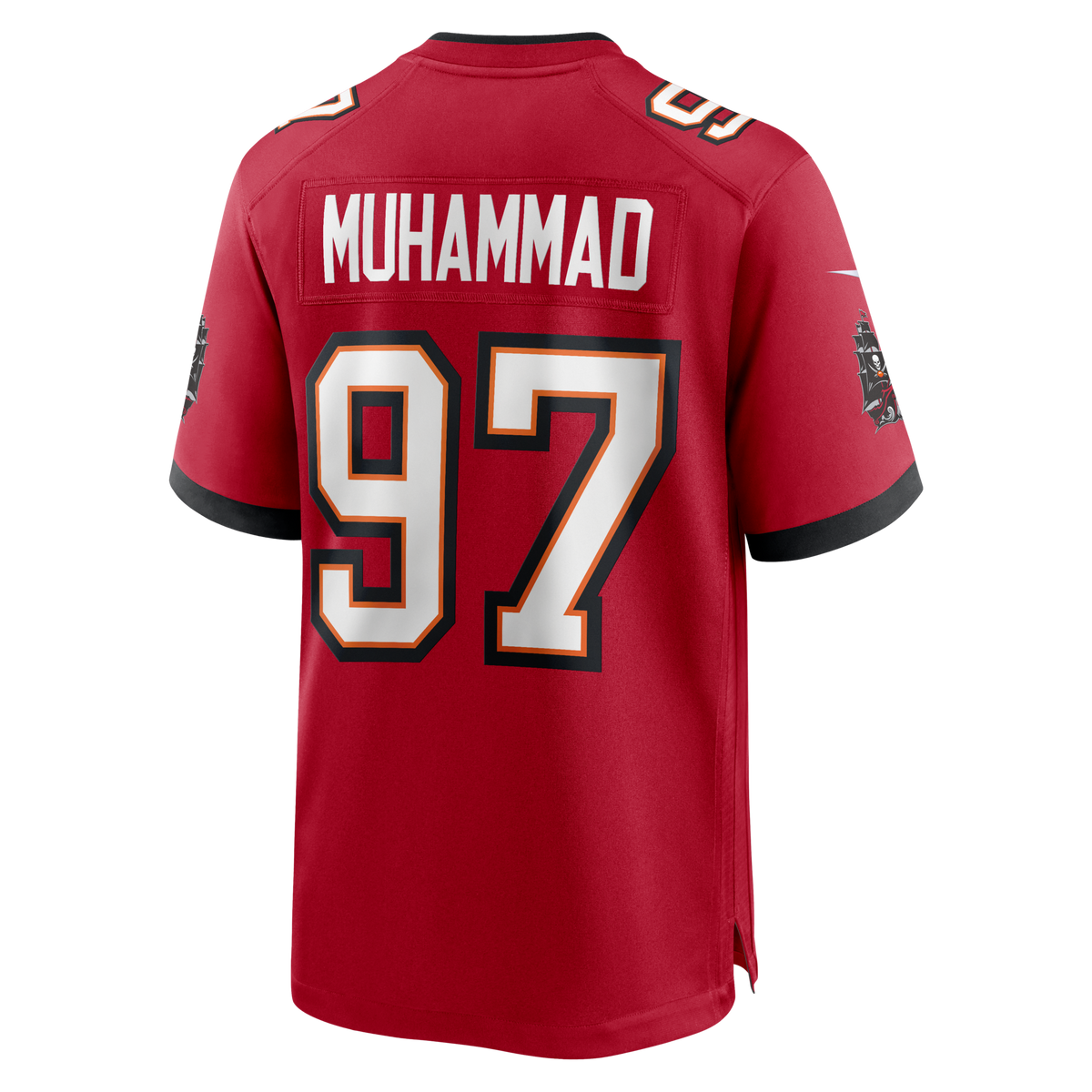 Tampa Bay Buccaneers Al-Quadin Muhammad Red Team Game Jersey