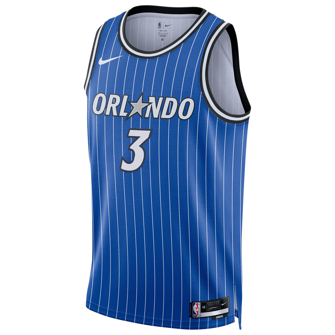 Orlando Magic Nike Replica Icon Edition Swingman Jersey - Blue - Desmond Bane