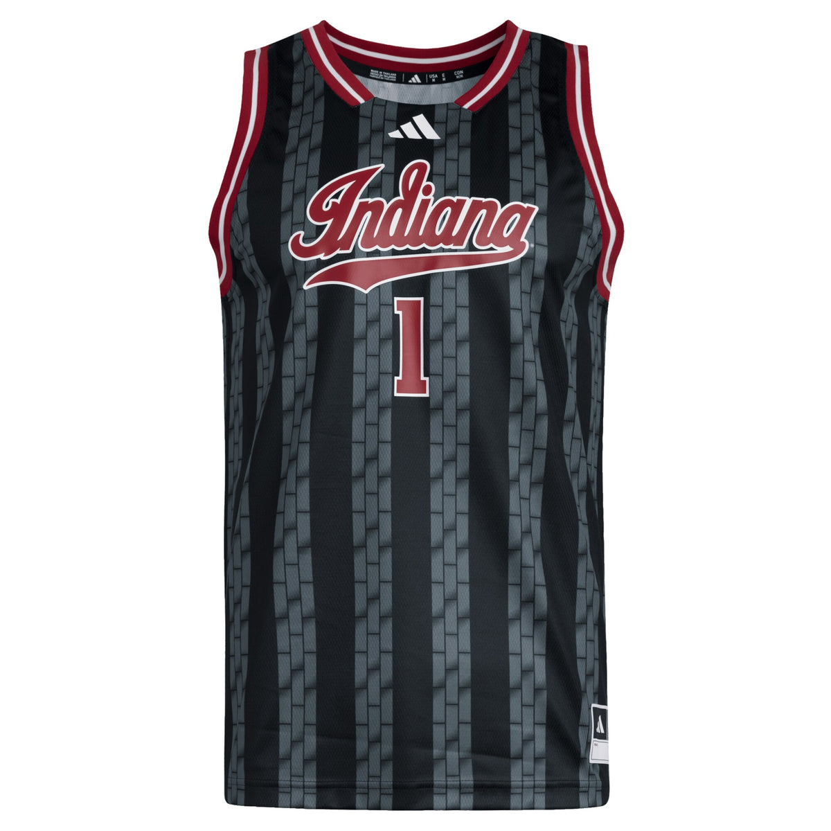 #1 Indiana Hoosiers Replica Swingman Jersey - Black