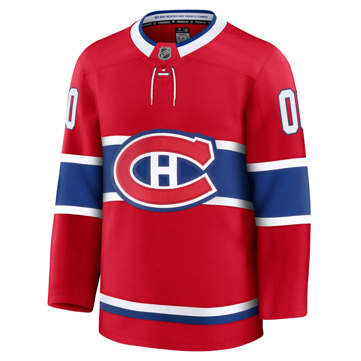 Montreal Canadiens Fanatics Red Home Premium Custom Jersey
